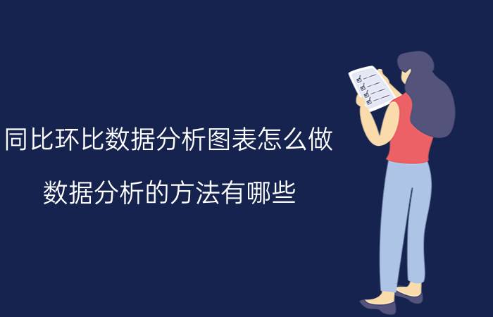 同比环比数据分析图表怎么做 数据分析的方法有哪些？